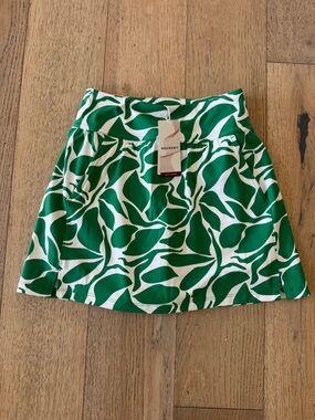 Travis Mathew Moveknit Game Set Match Skort 2.0 Green XS
